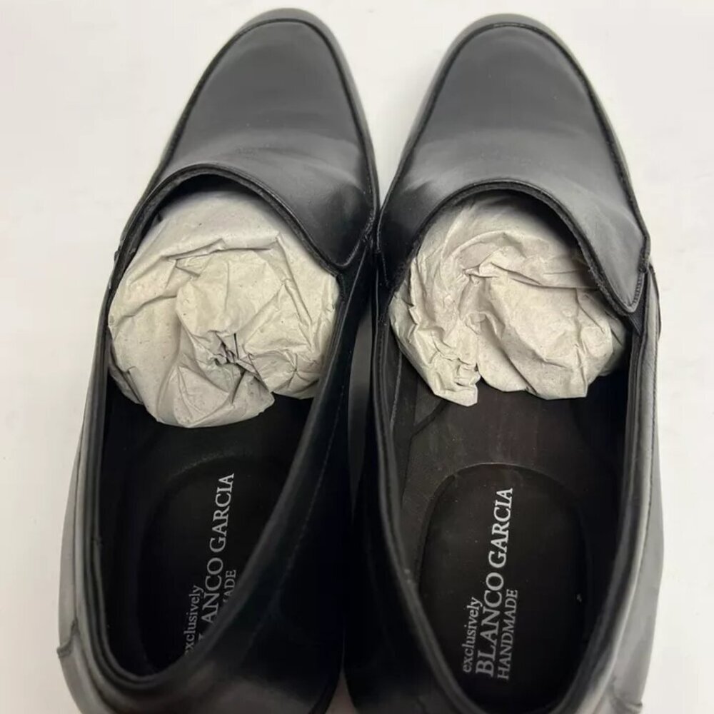 Blanco Garcia Men's Abraham Loafer Black Size 10.5 M - Picture 4 of 6